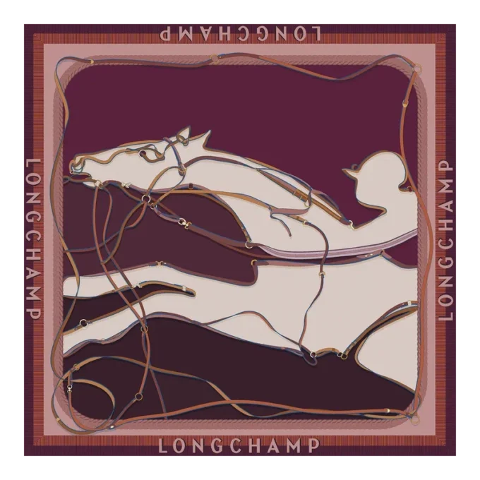 A toute Allure Seidenschal 90