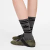 Anthrazit – Strick-Socken