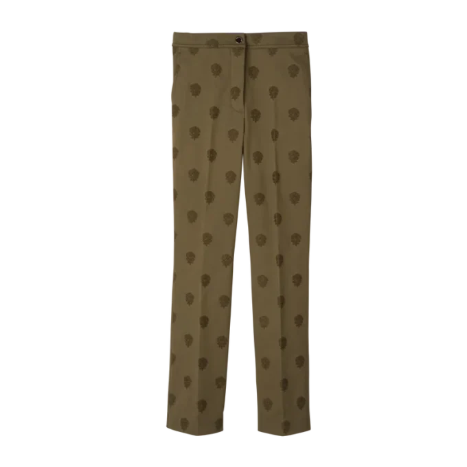 Artichoke – Bestickte Gabardine-Hose
