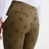 Artichoke – Bestickte Gabardine-Hose