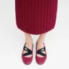 Beetroot – Leder-Ballerinas