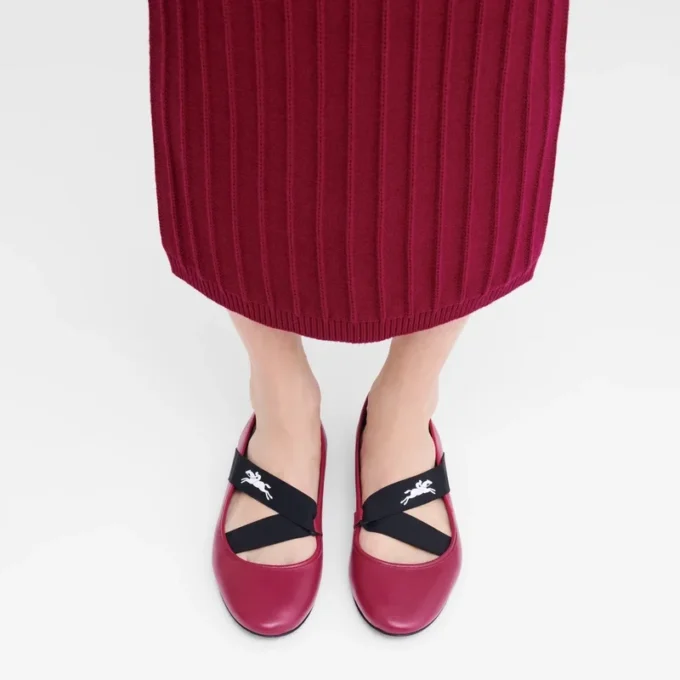 Beetroot – Leder-Ballerinas