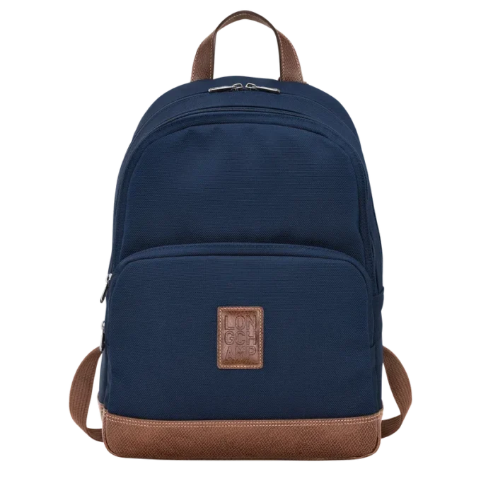 Blau – Recycelter Canvas-Rucksack Boxford