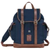 Blau – Recycelter Canvas-Rucksack Boxford