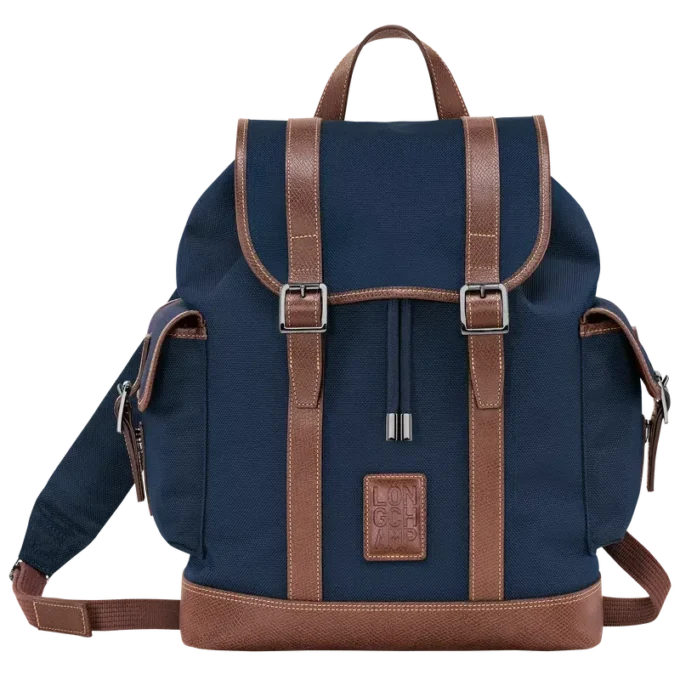 Blau – Recycelter Canvas-Rucksack Boxford