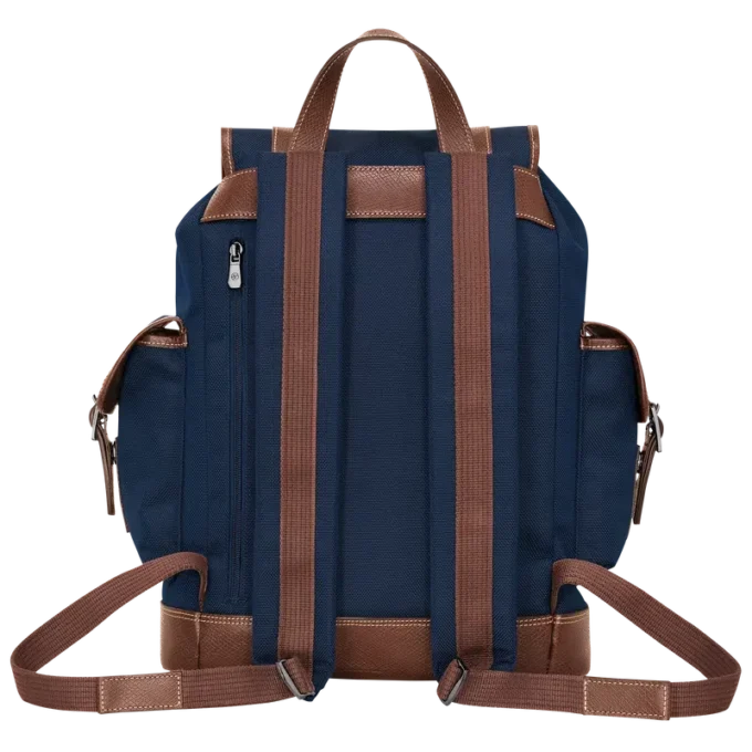 Blau – Recycelter Canvas-Rucksack Boxford