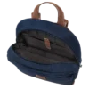Blau – Recycelter Canvas-Rucksack Boxford