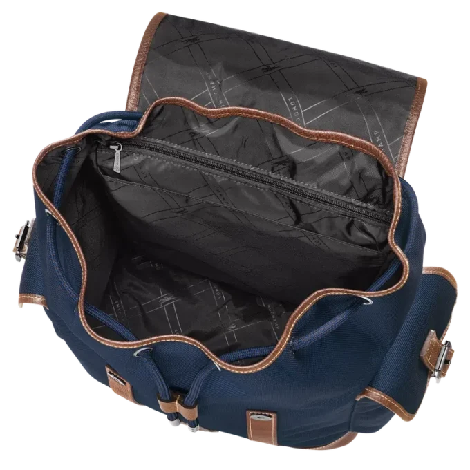 Blau – Recycelter Canvas-Rucksack Boxford
