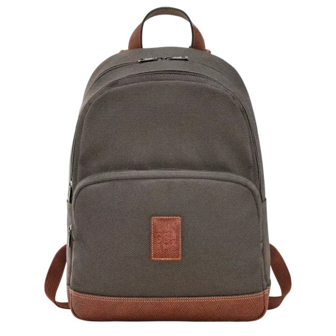 Braun – Recycelter Canvas-Rucksack Boxford