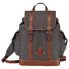 Braun – Recycelter Canvas-Rucksack Boxford