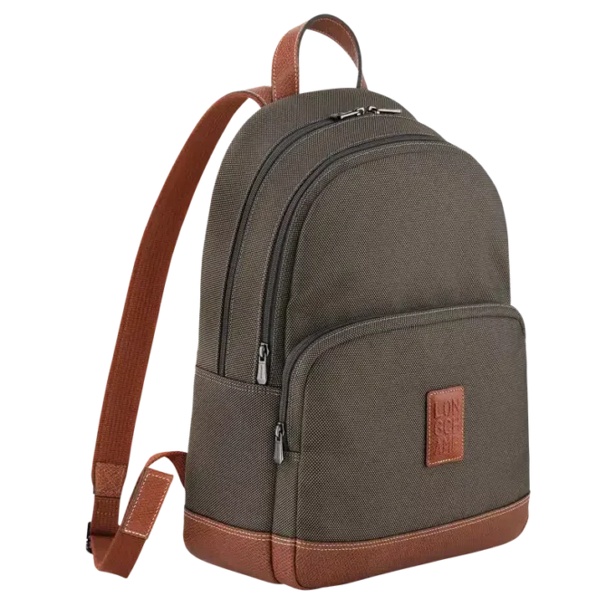 Braun – Recycelter Canvas-Rucksack Boxford