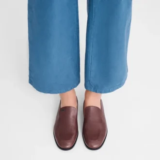 Burgunderrot – Leder Au Sultan Loafer