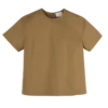 Desert – T-Shirt aus Baumwollgabardine