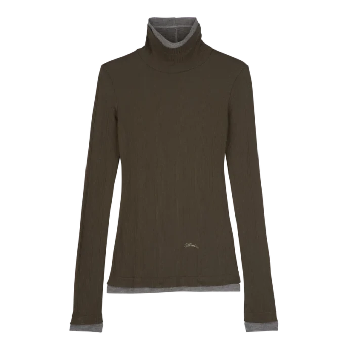 Dünner Rollkragenpullover
