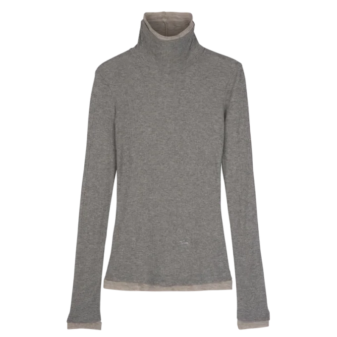 Dünner Rollkragenpullover