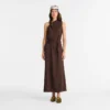 Ebony – Gabardine-Kleid
