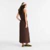 Ebony – Gabardine-Kleid