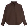 Ebony – Popeline-Hemd