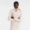 Ecru – Langes Strickkleid