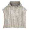 Elfenbein – Sweatshirt mit Pailletten