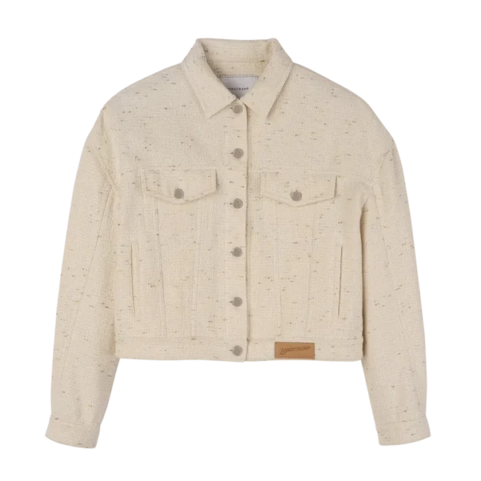 Elfenbein – Tweedjacke