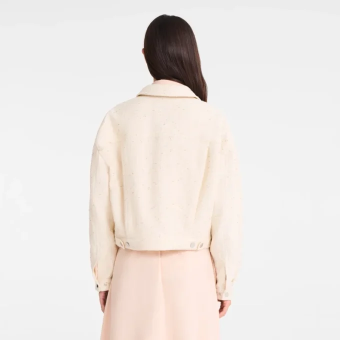 Elfenbein – Tweedjacke