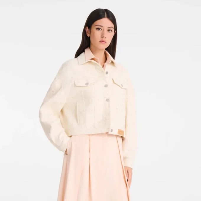 Elfenbein – Tweedjacke