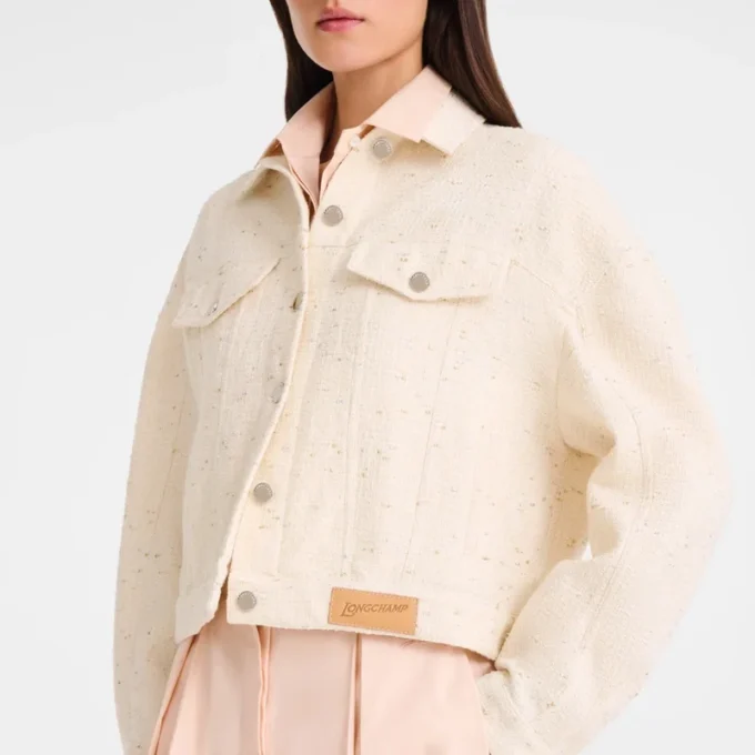 Elfenbein – Tweedjacke