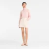 Ballerina – Strickpullover mit hohem Kragen