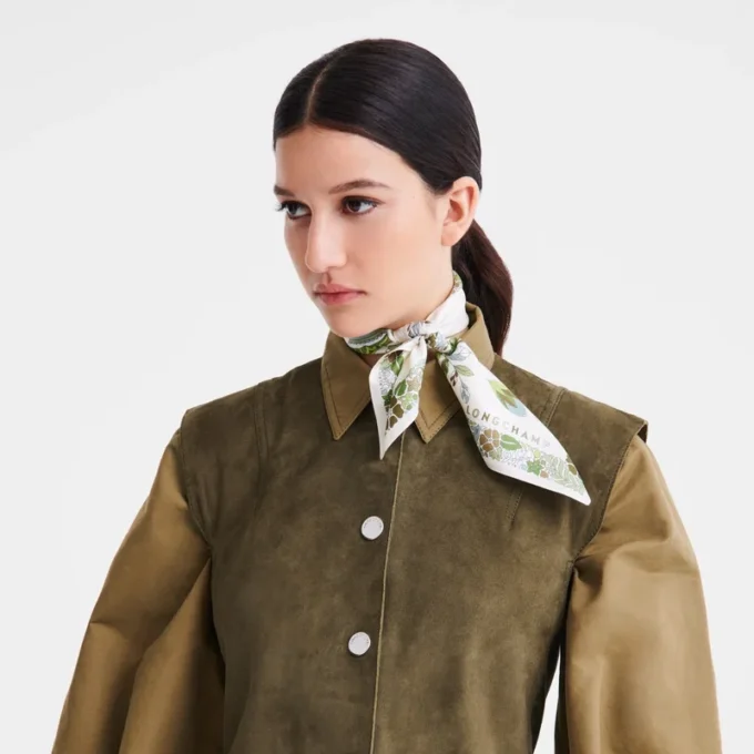 Forêt Longchamp Seidenschal 50