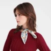 Forêt Longchamp Seidenschal 50