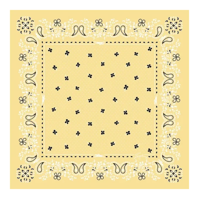 Französischer Bandana-Seidenschal 50