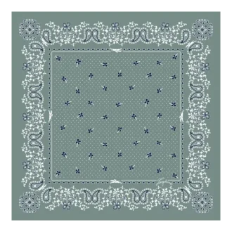 Französischer Bandana-Seidenschal 50