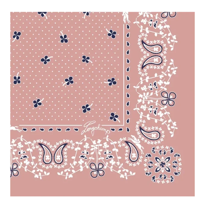 Französischer Bandana-Seidenschal 50