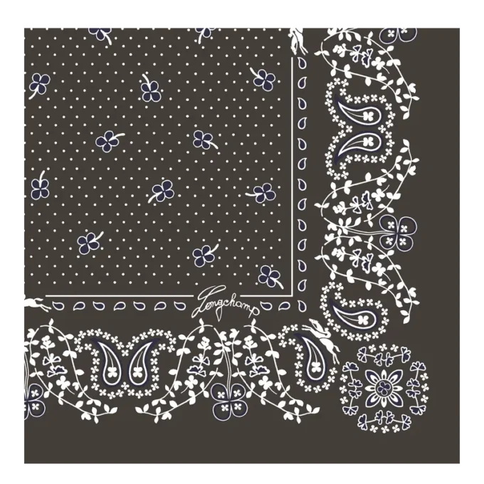 Französischer Bandana-Seidenschal 50