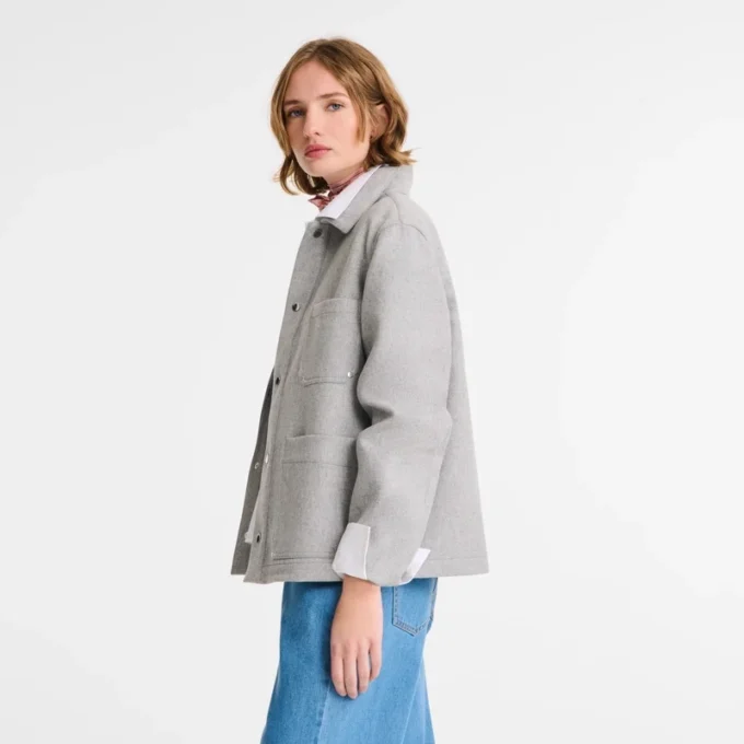Grau – Flanelljacke