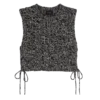 Grau – Strickoberteil
