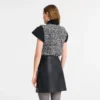 Grau – Strickoberteil