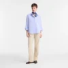 Himmelblau – Chambray-Hemd