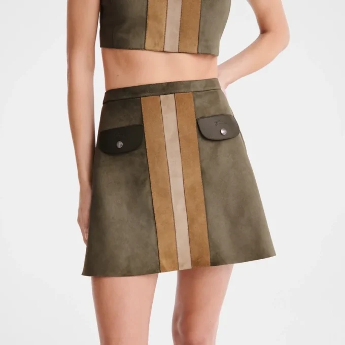 Khaki – Lederrock