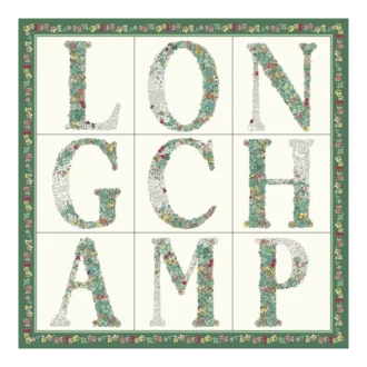Le Jardin Longchamp Seidenschal 50