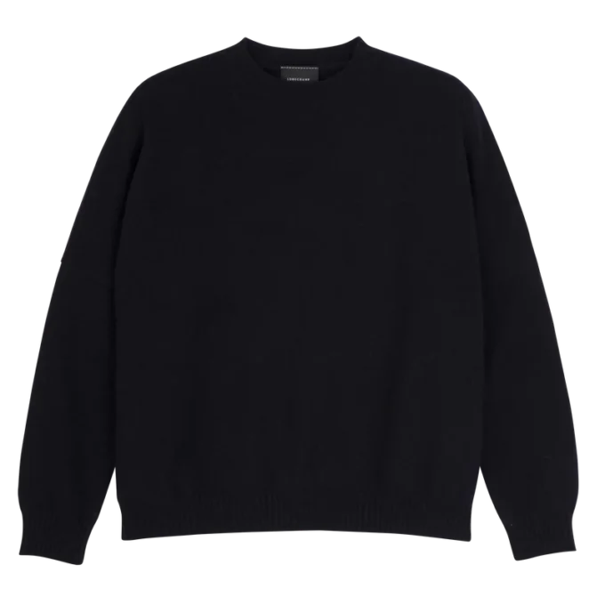 Marineblau – Strickpullover