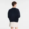 Marineblau – Strickpullover