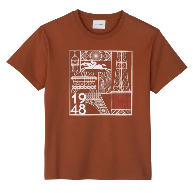 Marmelade – Bedrucktes Jersey-T-Shirt