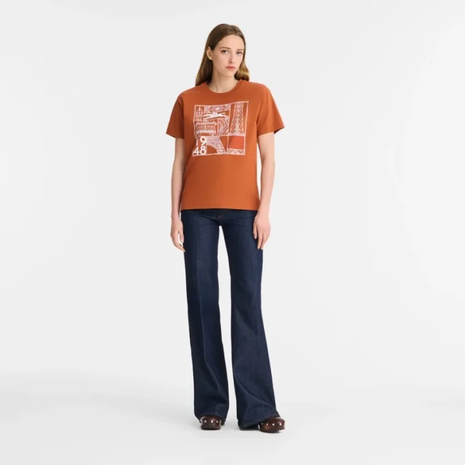 Marmelade – Bedrucktes Jersey-T-Shirt