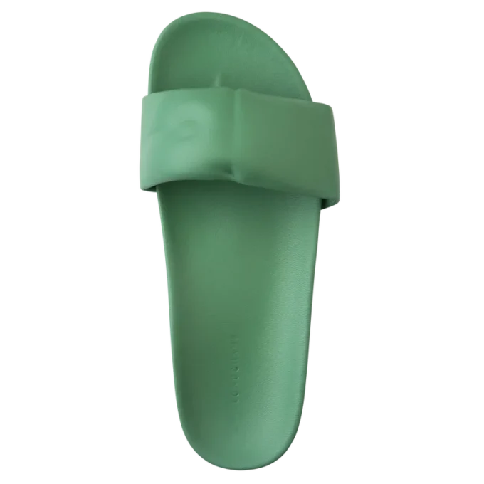 Mint – Leder-Pantoletten Roseau