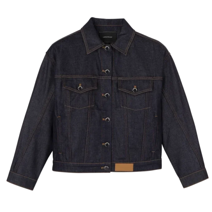 Mitternachtsblau – Jeansjacke