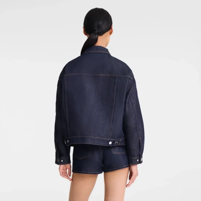 Mitternachtsblau – Jeansjacke