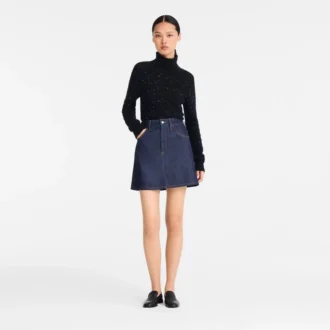 Mitternachtsblau – Jeansrock