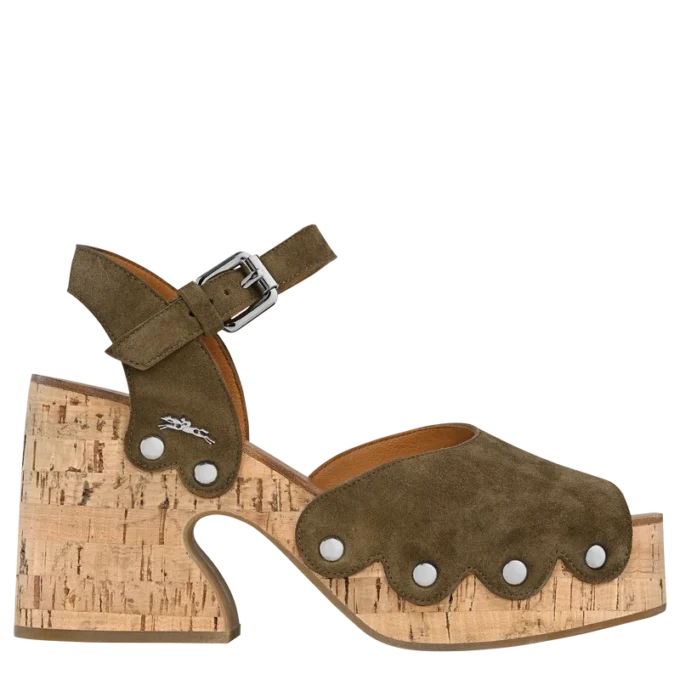 Olive – Leder La Cigale Sandalen